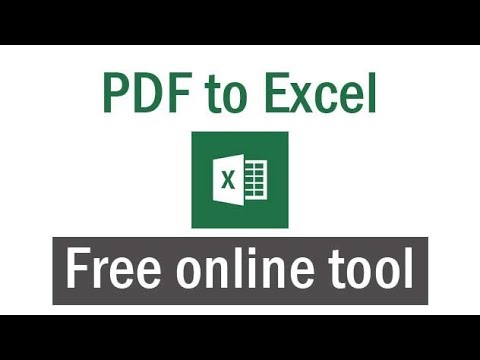 free excel to pdf converter